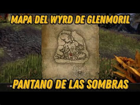 Mapa Del Tesoro Del Wyrd De Glenmoril Pantano De Las Sombras The