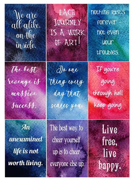 Positivity Cards Affirmation Cards Printable Art Cards Self Etsy