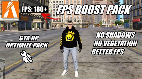 FiveM New FPS Boost Graphics Pack OPTIMIZED 180 FPS No Shadows