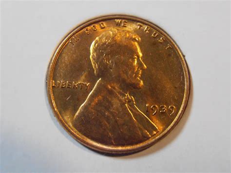 1939 P BU Lincoln Cent 39PK3 For Sale Buy Now Online Item 332384