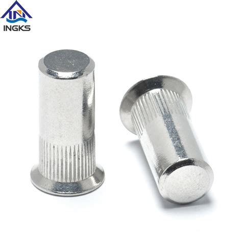 Stainless Steel A Csk Head Knurled Round Blind Body Rivet Nuts