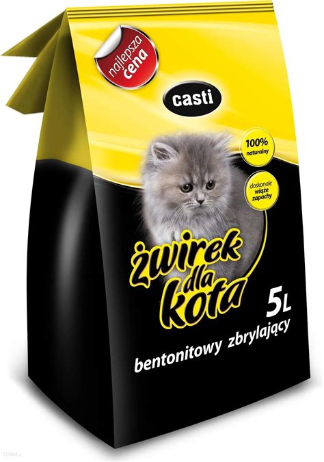 Casti 4Cat Żwirek bentonitowy CASTI PET CARE POLSKA 5 L Ceny i opinie