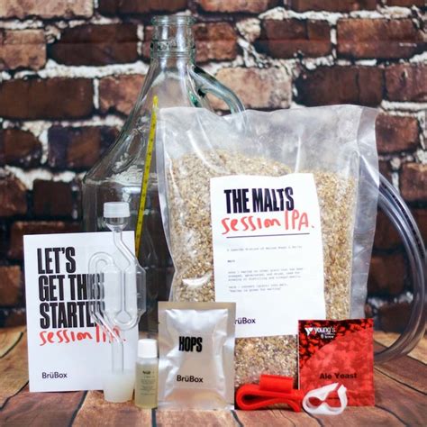 craft beer brewing kit by brübox | notonthehighstreet.com