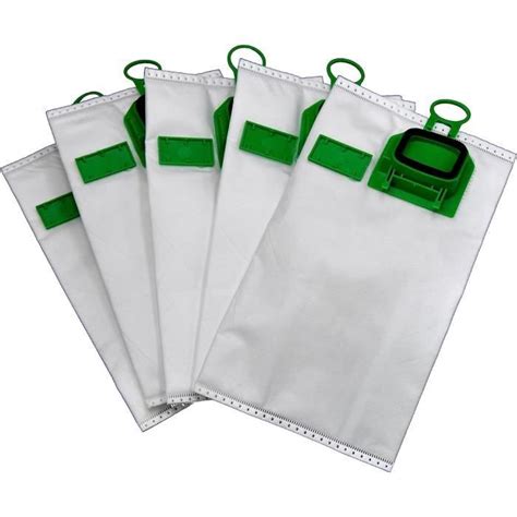 Lot De Sacs D Aspirateur Adaptes Aux Vorwerk Kobold H