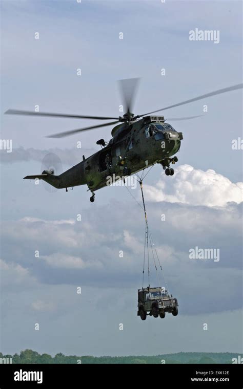 Westland Sea King H C Mk Of The Commando Helicopter Force Based At