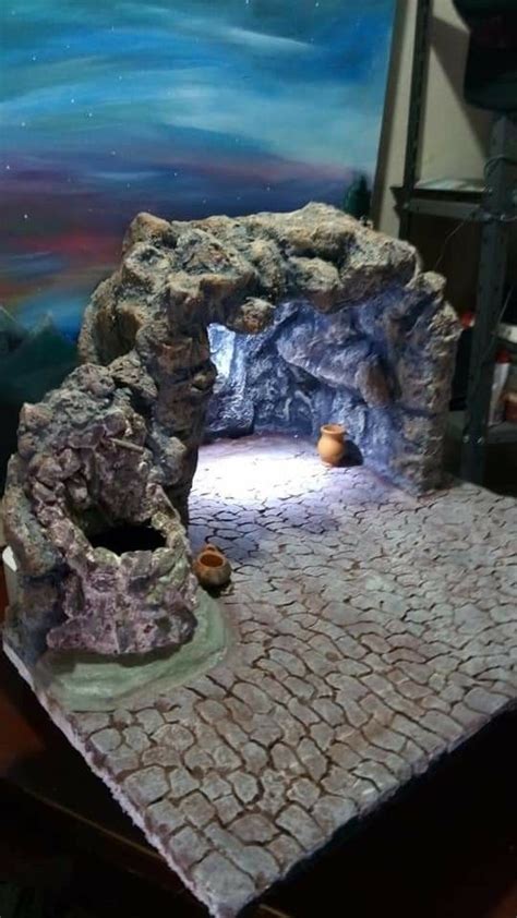 Halloween Skull Mountain Foam Village Display Hot Wire Foam Factory
