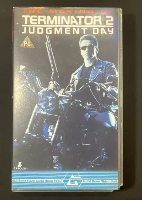 The Making Of The Terminator And Terminator Judgement Day Vhs Video