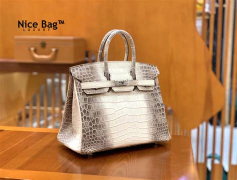 T I Hermes Birkin Crocodile Himalayan Da C S U B Ch T Ng Nice Bag