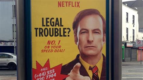 Legal Trouble Saul Goodman No 1 On Your Speed Dial Better Call