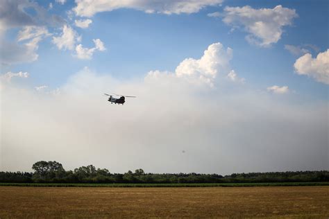 El Helic Ptero Chinook Regres A Canad Tras Contribuir En El Combate