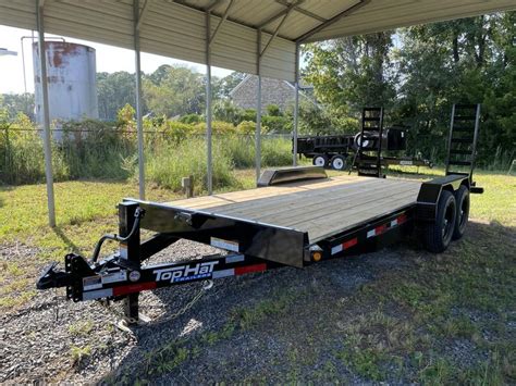 Tophat X K Equipment Trailer W Ramps Affordable Trailers