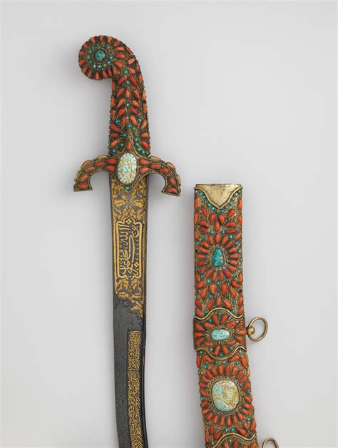 Sword Kilij With Scabbard Turkish The Metropolitan Museum Of Art