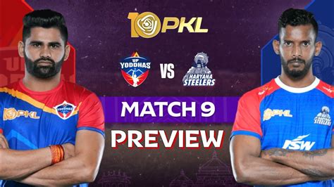 Pkl Season Match Up Yoddhas Vs Haryana Steelers Preview Starting