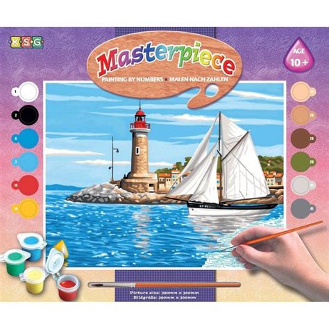 Sequin Art Outward Bound Large Painting By Numbers Craft And Hobbies