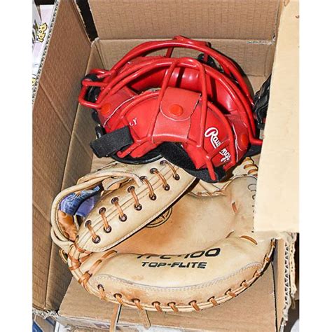 catcher mit mask