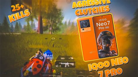 😈 Bgmi Aggressive Clutches 💥 Iqoo Neo 7 Pro Smooth 90fps Pubg Bgmi