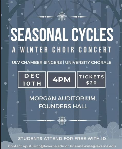 Sundays at the Morgan Concert Series, "Seasonal Cycles" | The