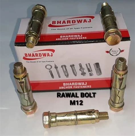 Bhardwaj Iron Rawal Bolt For Construction Size M6 M12 At Rs 4 80