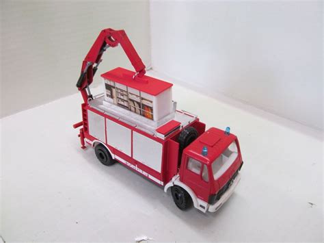 Mercedes Feuerwehr Rosenbauer Pionier Aufbau 150 Conrad Kaufen Auf