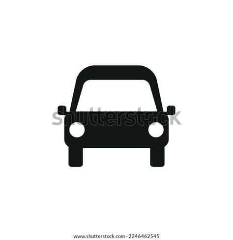 Car Vector Icon Isolated Simple View Stock Vector (Royalty Free ...