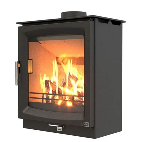 Henley Burnbright Kw Defra Approved Wood Burning Stove Modern Stoves