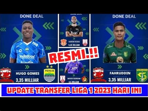 Rekap Transfer Terhot Kejutan Persib Datangkan Hugo Gomes