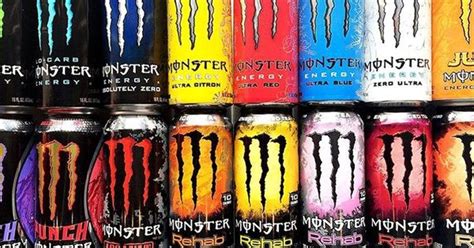 All Monster Flavours Monster Flavors Monster Monster Energy Drink