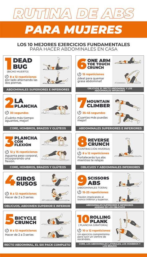 Los 5 Mejores Ejercicios Abdominales Para Hacer En Casa Runningvillarejo Es