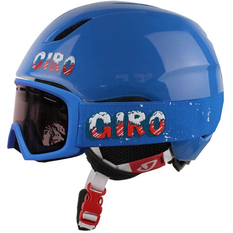 Giro Launch Combo Pack Skihelm Brille Blue Icee Fun Sport Vision