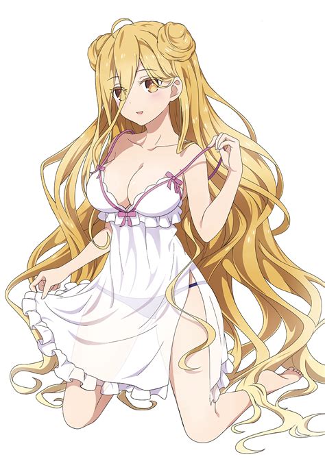 Blonde Cleavage Small Boobs Anime Anime Girls Date A Live Yellow