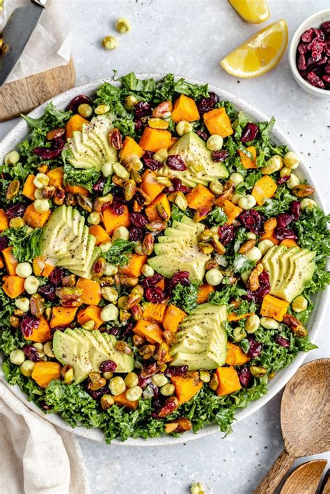 California Sweet Potato Kale Salad Ambitious Kitchen