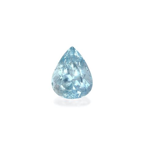 Aigue Marine Taille Poire Baby Blue Carats