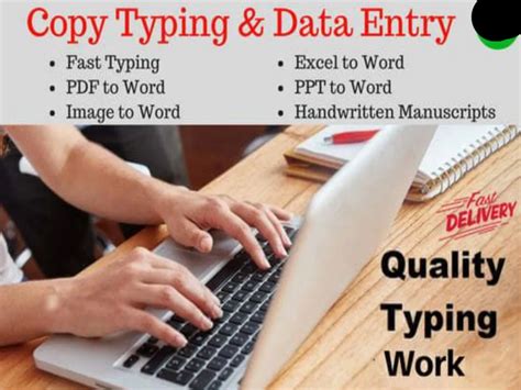 A Fast Typing Job Retype Scanned Documents Your Typist Upwork