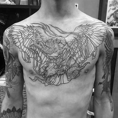 70 Vulture Tattoo Designs For Men - Scavenging Bird Ink Ideas