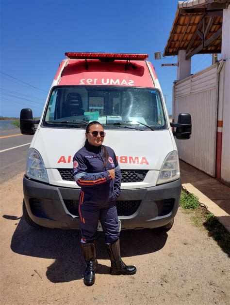 Técnica de Enfermagem é a primeira condutora de ambulância do Samu no RN