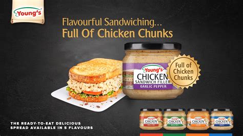Introducing Youngs Chicken Sandwich Filler Ready To Eat And Delicious