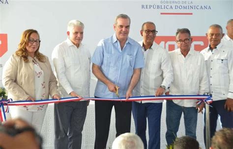 Presidente Abinader Inaugura Obras En Santiago