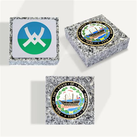 Square Granite Paperweight Engraving Awards And Ts