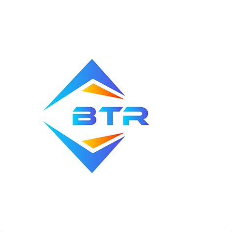 Btr Abstract Technology Logo Design On White Background Btr Creative