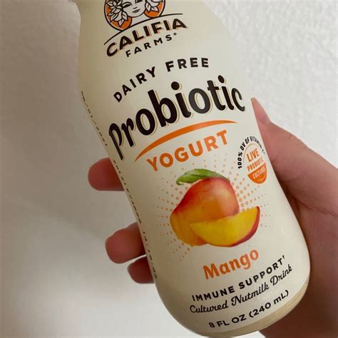 Califia Farms Probiotic Dairy Free Yogurt Drink Mango Reviews Abillion