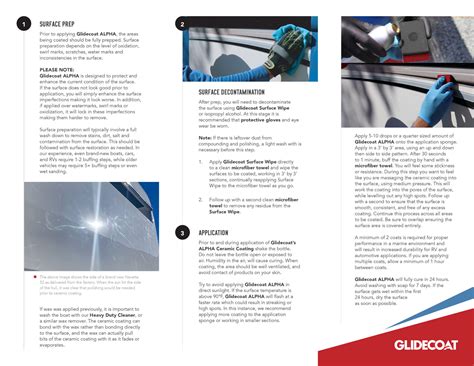 ALPHA Graphene Ceramic Coating for Cars, Boats, RVs, & More Glidecoat