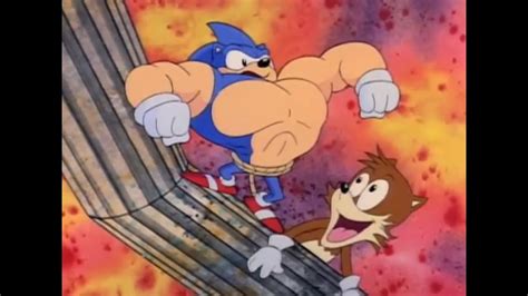 Muscle Cartoon Clip Adventures Of Sonic The Hedgehog 2 YouTube