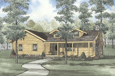 The Cheyenne Log Home Plan