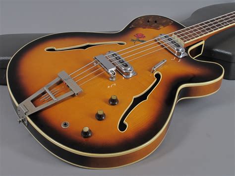 Framus Star Bass 1505 Bill Wyman 1965 Sunburst Bass For Sale Guitarpoint