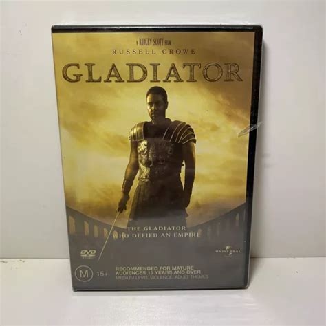 Gladiator Russell Crowe Single Disc Edition Dvd Region New