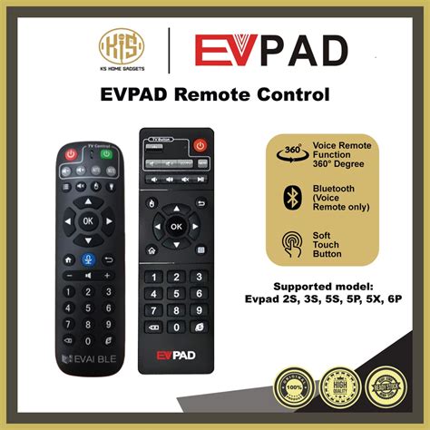 Evpad Remote Control Original For Evpad P X P S Max