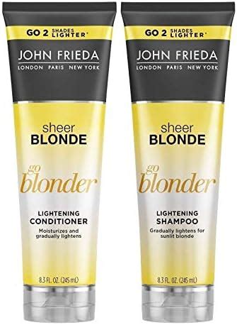John Frieda Sheer Blonde Go Blonder Lightening Shampoo And Conditioner