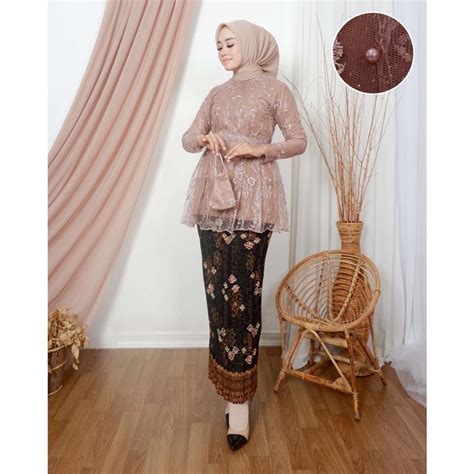 Jual BLOUSE CANTIKA SETELAN KEBAYA KEBAYA MODERN KEBAYA WISUDA