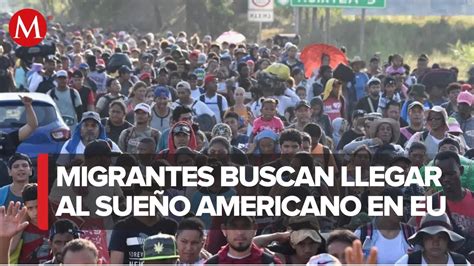 Caravana Migrante Reanuda Su Caminata Sale De Villa Comatitl N Hacia