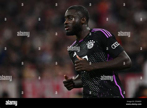 MUNICH GERMANY NOVEMBER 8 Dayot Upamecano Of Bayern Munich During